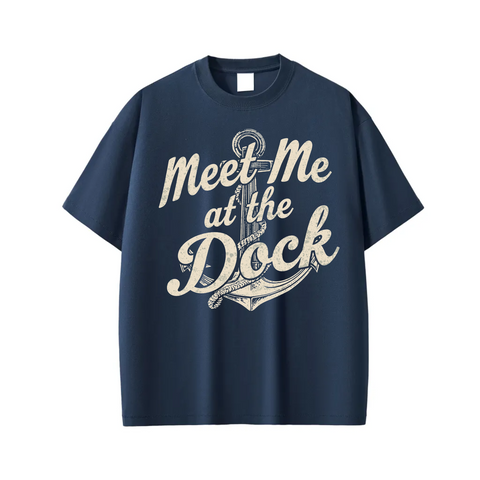 Meet Me at the Dock Quick-Dry Cooling Tee
