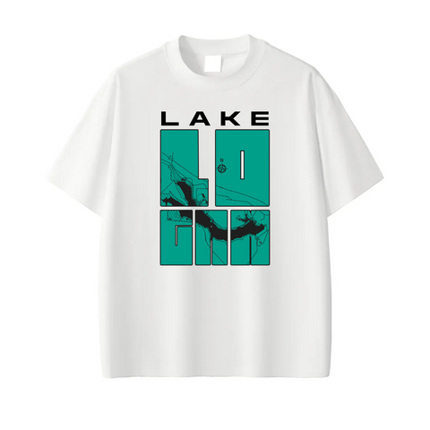 Lake Logan Map Quick-Dry Cooling Tee