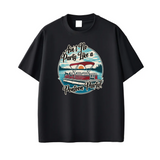 Pontoon Party Lake Life Quick-Dry Cooling Tee
