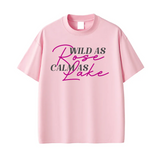 Wild as Rose, Calm as Lake Quick-Dry Cooling Tee