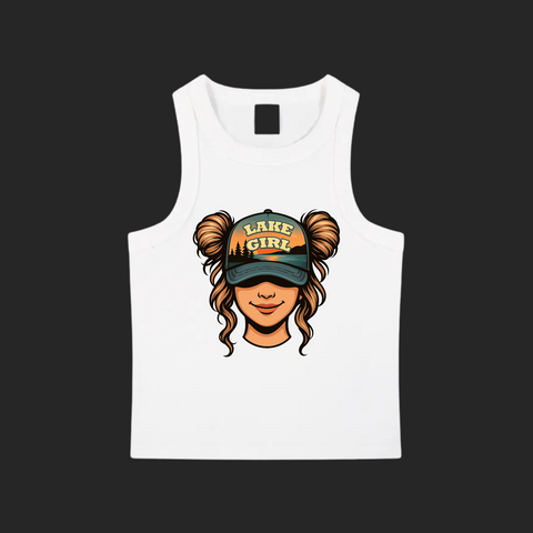 Lake Girl Snow Washed Tank Top