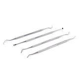 4 Pcs Stainless Steel Cleaning Picks